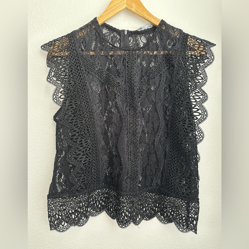 Zara Lace Top